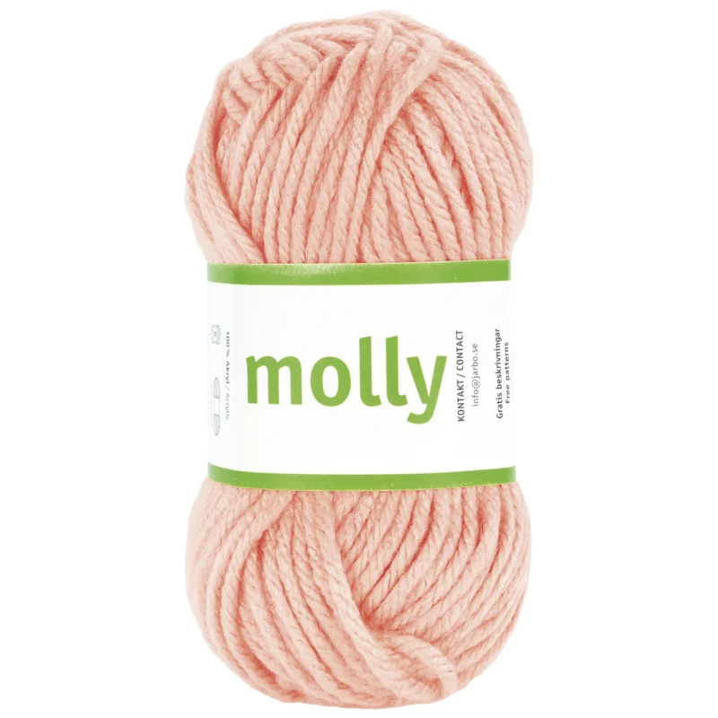 Rabatt Garn Järbo Molly 50g aprikos – 35048 Apricot
