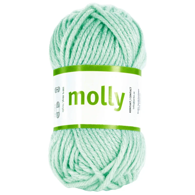 Garn Järbo Molly 50g mint – 35049 Mint Kundfavorit