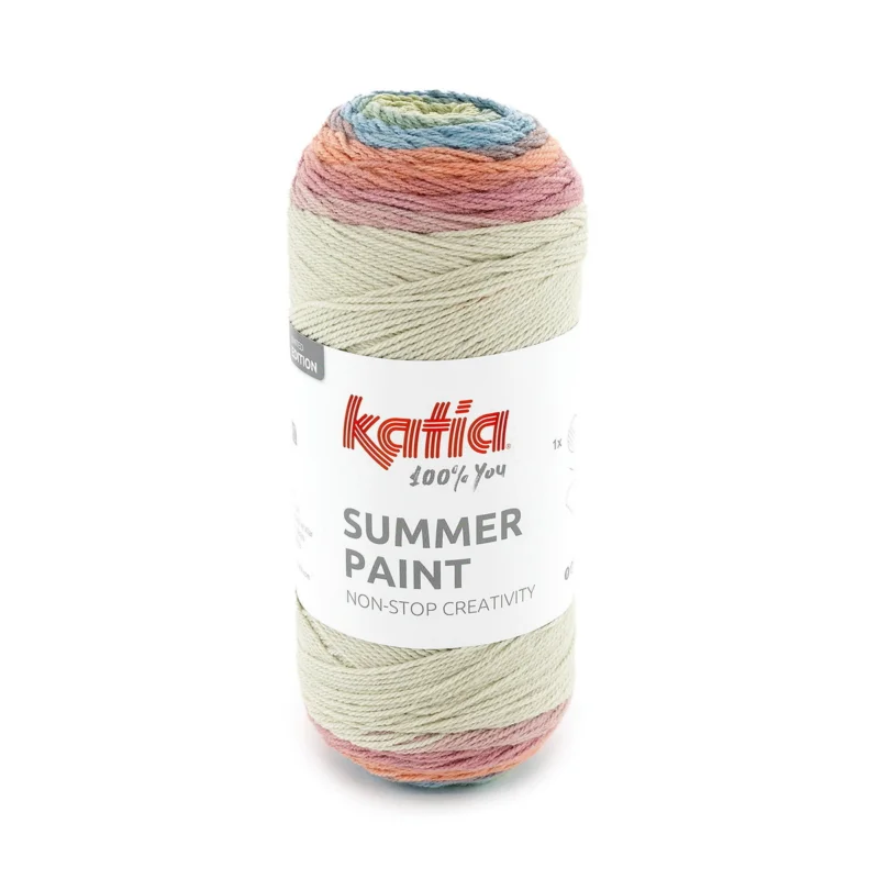 Outlet Garn Summer Paint 150g pastell (500 på bilden)