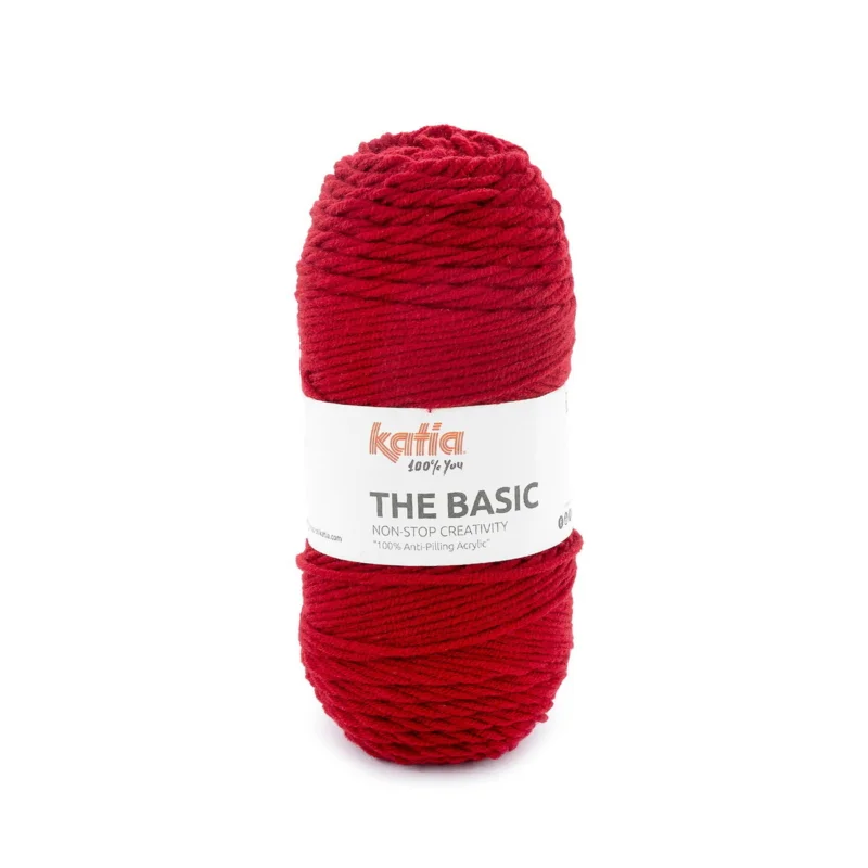 Kampanj Garn The Basic 50g röd