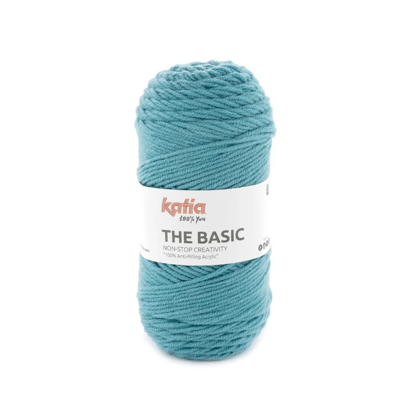 Trygg betalning Garn The Basic 50g turkos