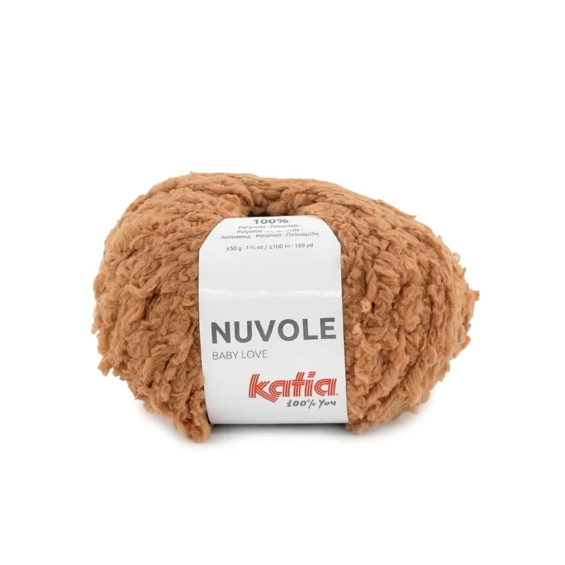 Garn Novule 50g kamelbrun I lager