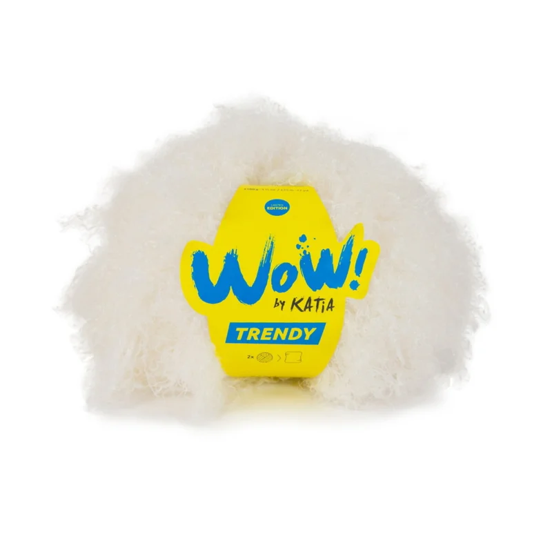 Garn Wow Trendy 100g offwhite Endast denna vecka