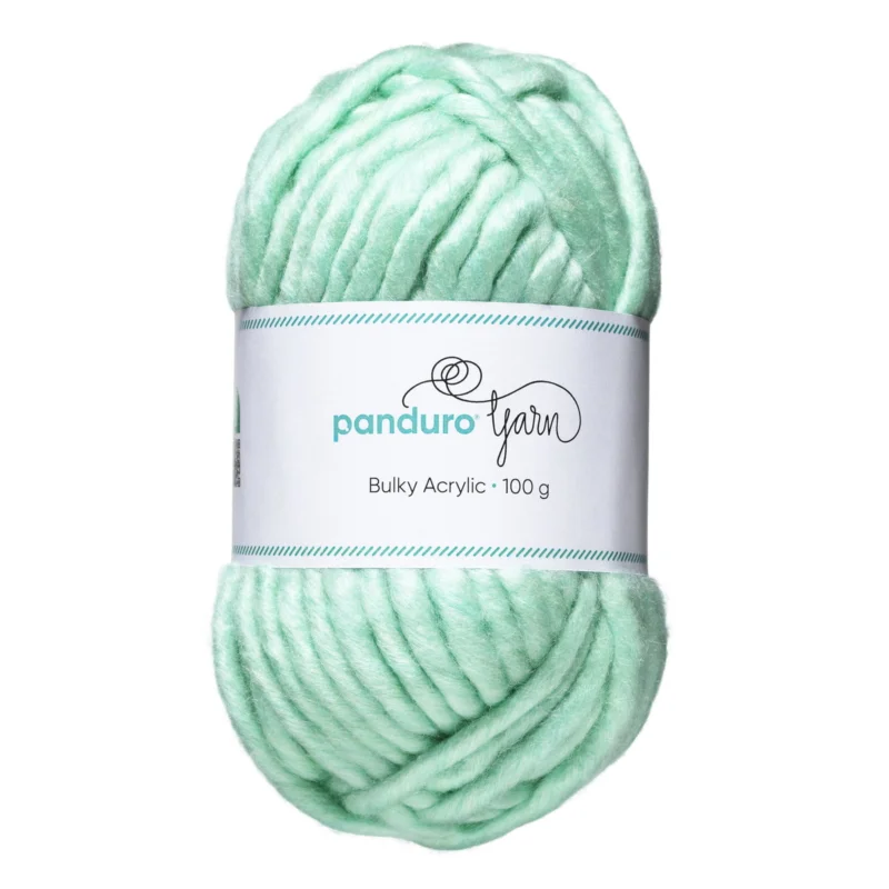 Fri frakt Garn Bulky Acrylic 100g turkos – ett tjockt garn som ger resultat snabbt