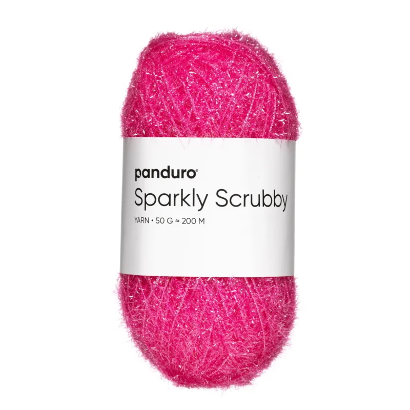 Garn Sparkly Scrubby 50g ceris Lägg i varukorgen