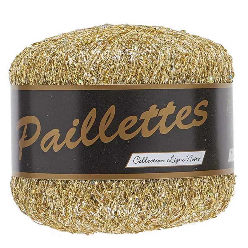 Garn Lammy Paillettes 25g guld 402 Köp online