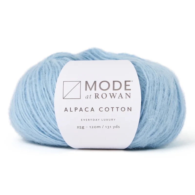 Garn Mode at Rowan Alpaca Cotton 25g – Blue haze 019 Snabb frakt