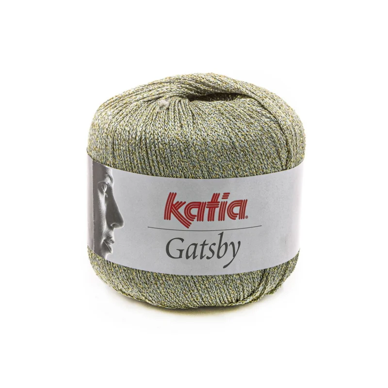 Garn Gatsby 50g mossgrön Fynd