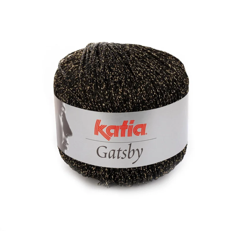 Garn Gatsby 50g svart Kampanj