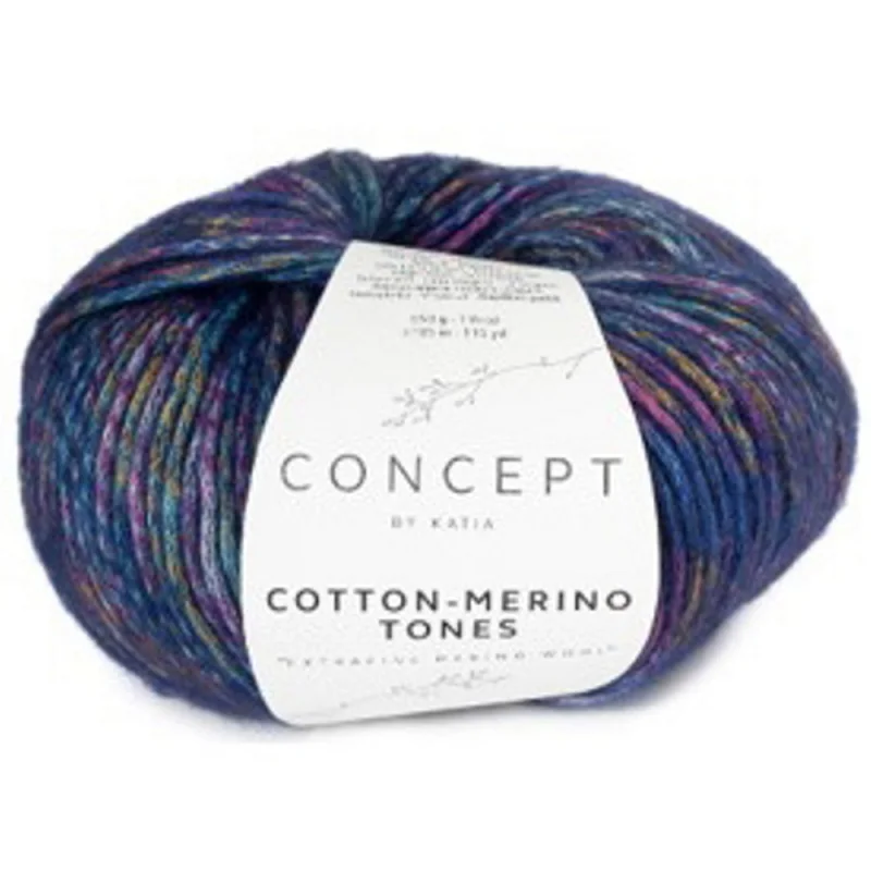 Köp online Cotton Merino Tones 50g blått & lila 307