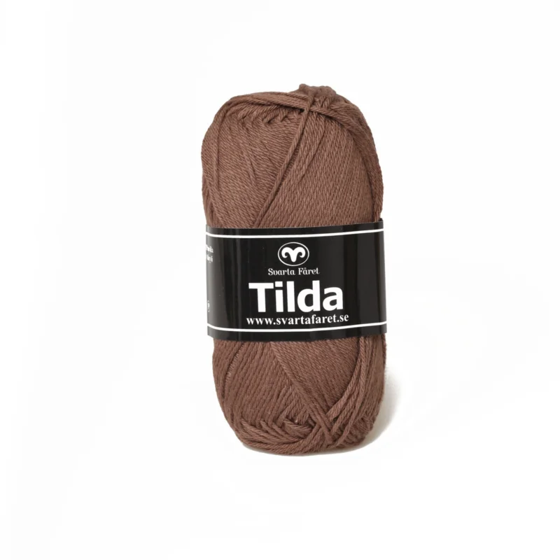 Rea Garn Svarta Fåret Tilda 50g brun – Chocolate brown 26