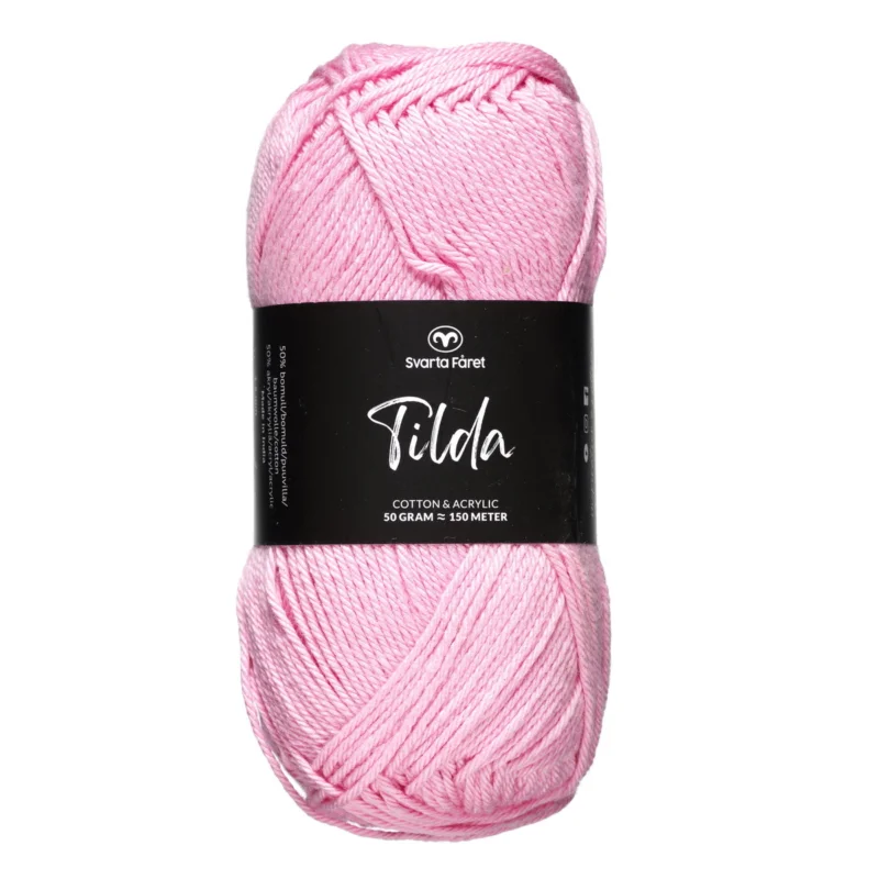 Garn Svarta Fåret Tilda 50g mellanrosa – Candy pink 41 Handla nu