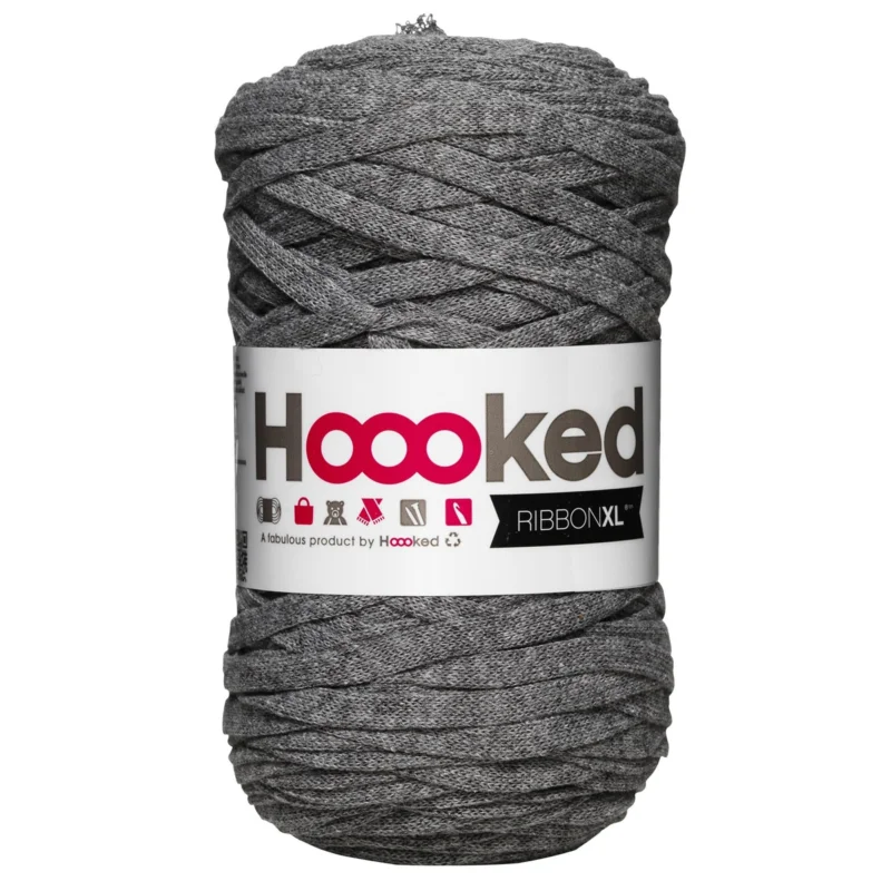 Beställ idag Hooked Ribbon XL garn 250g grå sten – RXL31 Stone grey