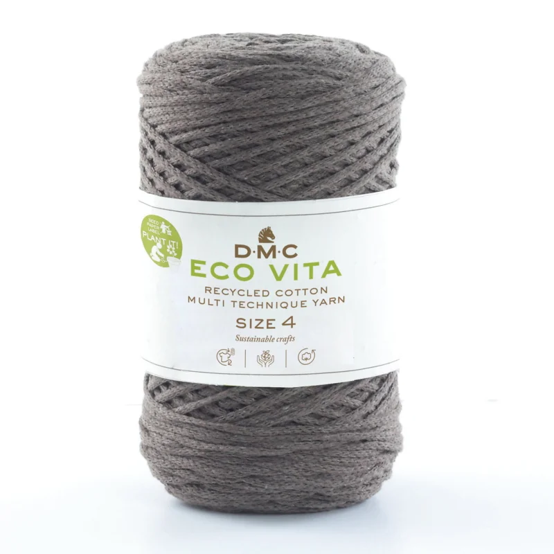 Garn DMC Eco Vita 4 250g – brun 112 Beställ idag