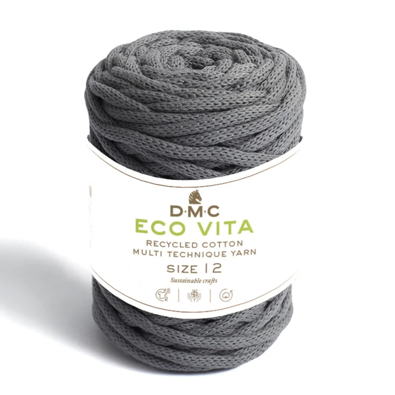 Garn DMC Eco Vita 12 250g – grå 012 Outlet