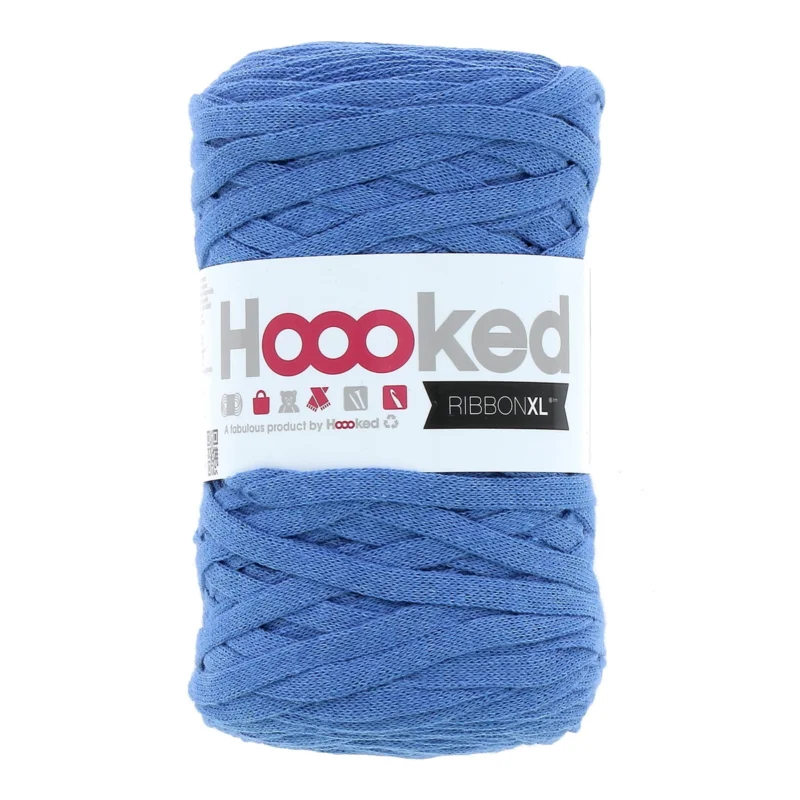 Hooked Ribbon XL garn 250g blå – RXL51 Imperial blue risnedsättning