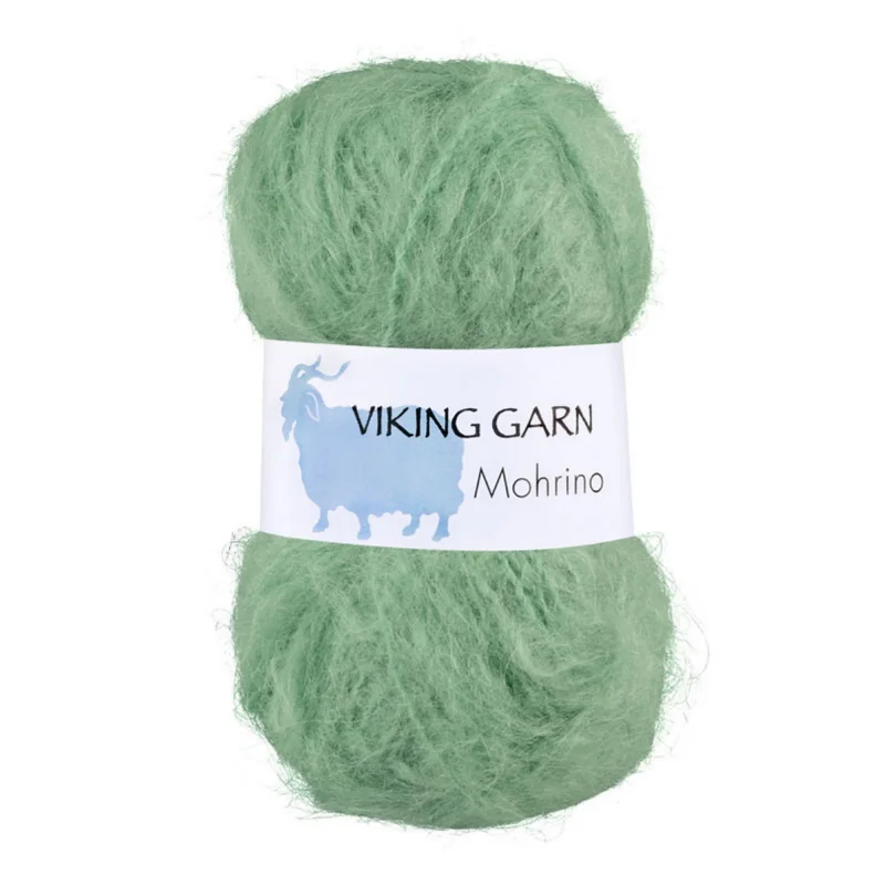 Outlet Viking Garn Mohrino 50g dimgrön 532