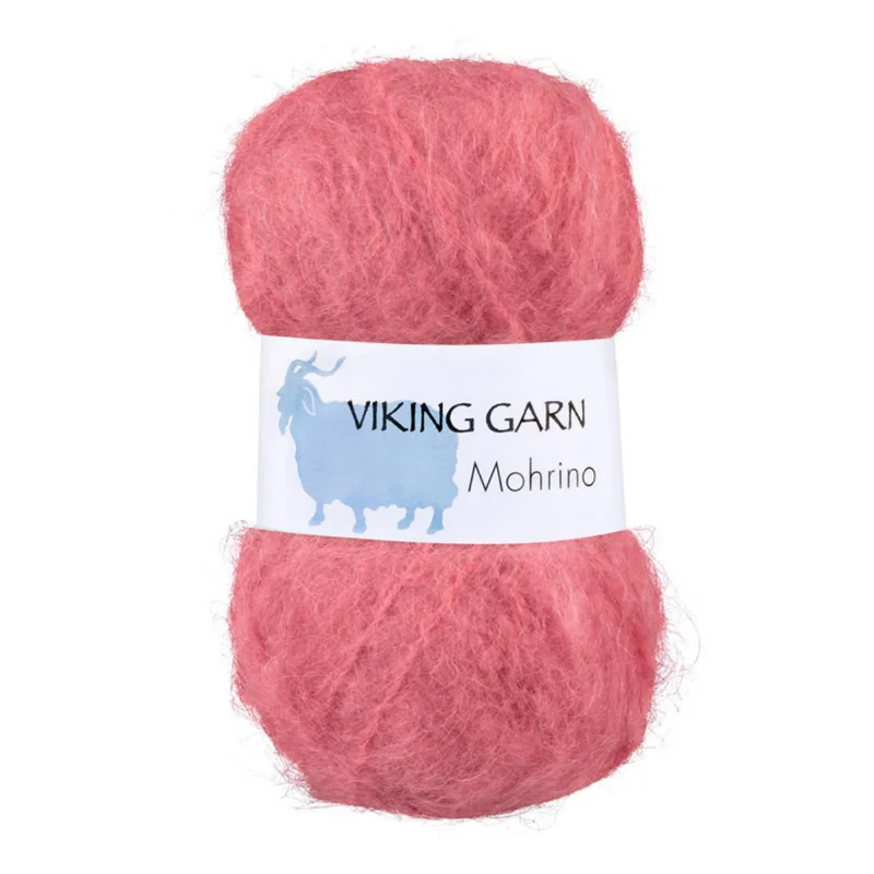 Viking Garn Mohrino 50g korall 562 Premium