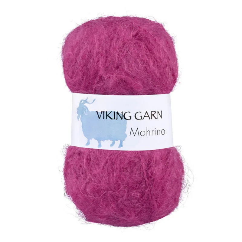 risnedsättning Viking Garn Mohrino 50g fuschia 573