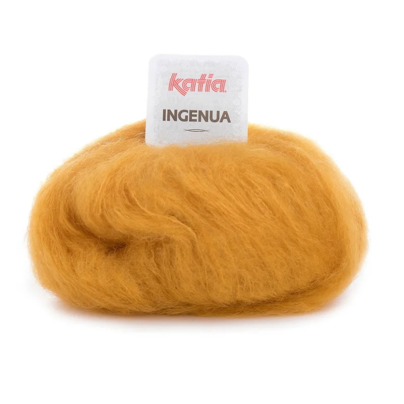 Trygg betalning Garn Ingenua 50g currygul