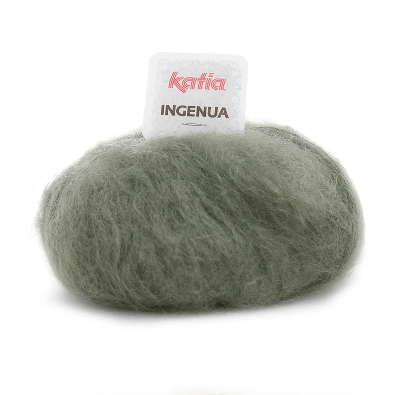 Billigare Garn Ingenua 50g khakigrön