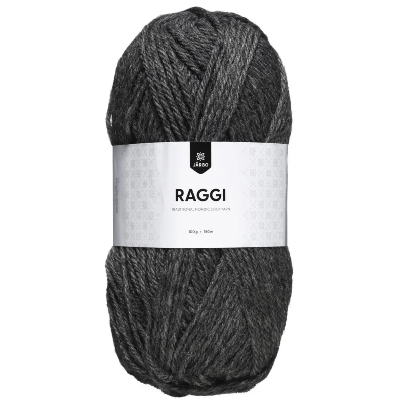 Rabatt Garn Järbo Raggi 100g grå – Grey 15119