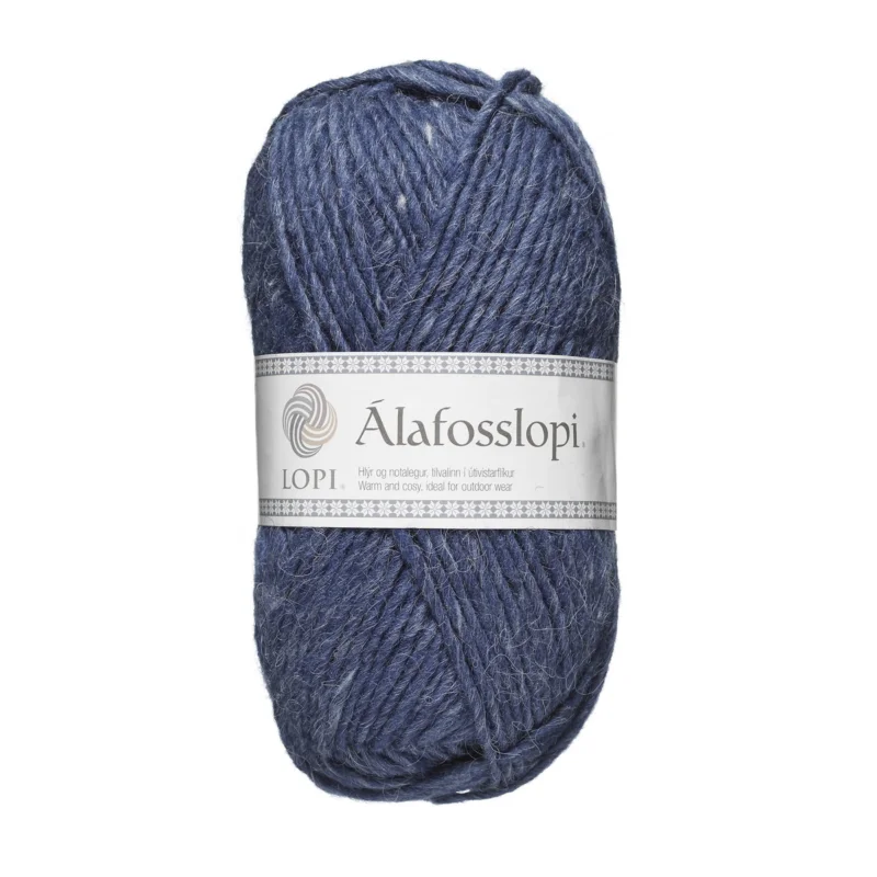 Garn Istex Alafosslopi 100g mörk denim – 0010 Denim heather Utförsäljning