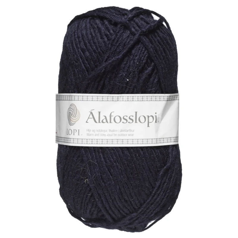 Kundfavorit Garn Istex Alafosslopi 100g marinblå – 0709 Midnight blue