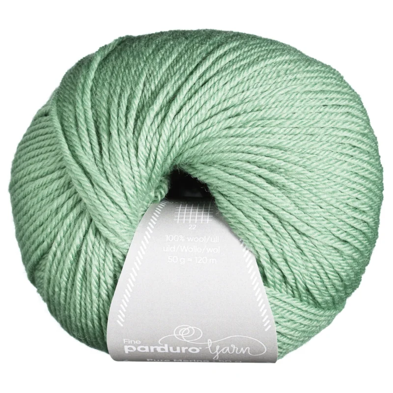 Premium Garn Pure Merino 50g dimgrön