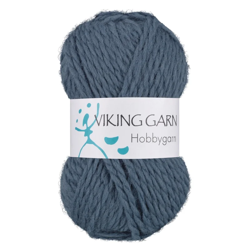 Trygg betalning Viking Hobbygarn 50g jeansblå 927