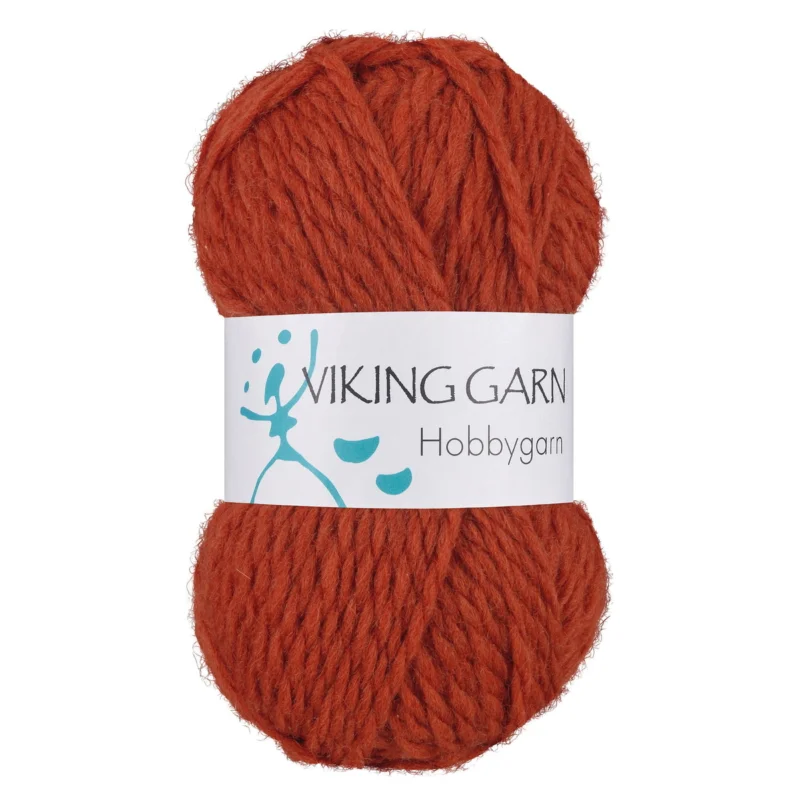 Lågt pris Viking Hobbygarn 50g rost 953