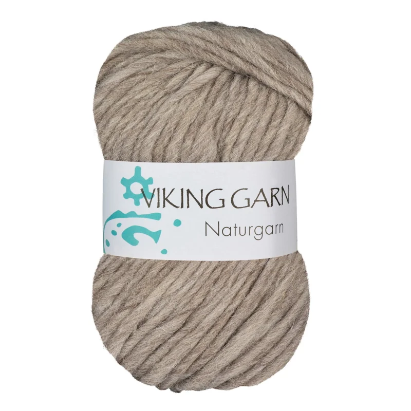 risnedsättning Viking Naturgarn 50g beige 607