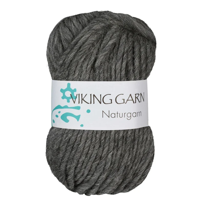 Viking Naturgarn 50g mörkgrå 615 Endast denna vecka