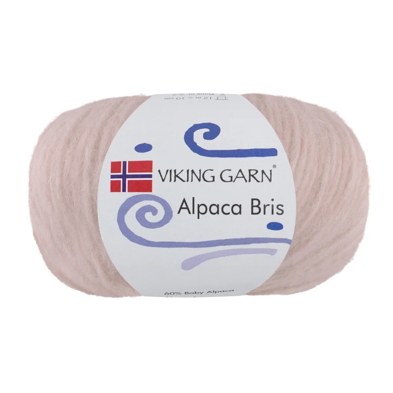 Viking Garn Alpaca Bris 50g puderrosa 363 Outlet