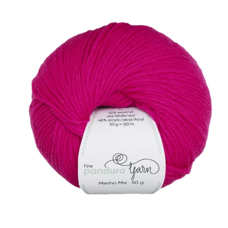 Kundfavorit Garn Merino Mix 50g cerise