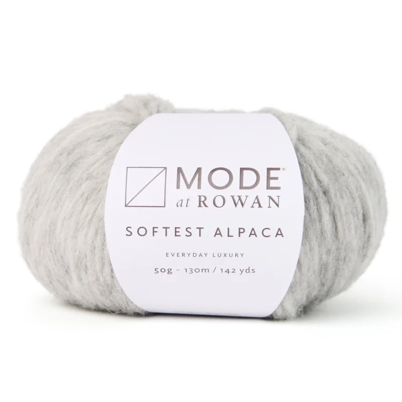 Garn Mode at Rowan Softest Alpaca 50g – Pebble 013 Erbjudandepris