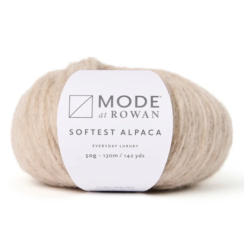 Garn Mode at Rowan Softest Alpaca 50g – Linen 015 Begränsat erbjudande