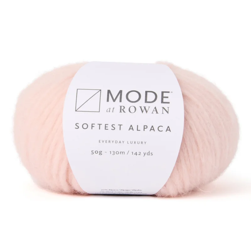 Fynd Garn Mode at Rowan Softest Alpaca 50g – Sugar 017