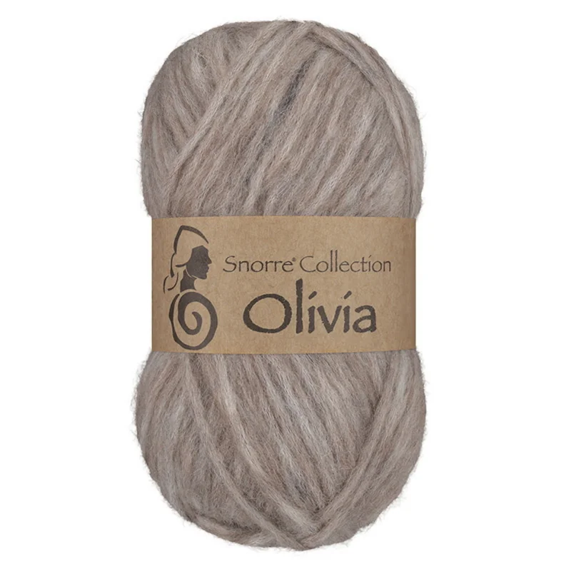 Viking Garn Olivia 50g beige Säker betalning