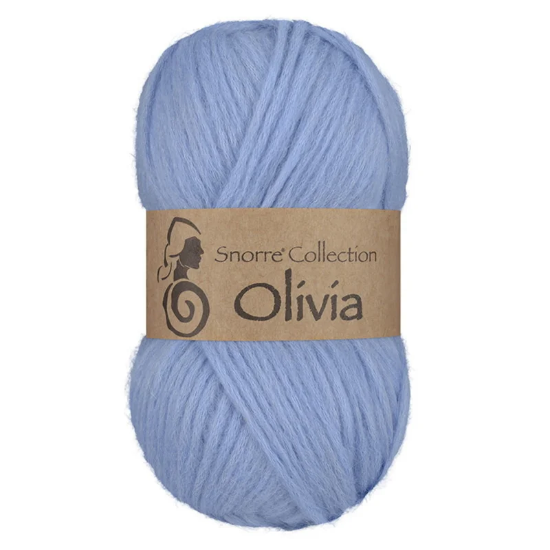 Outlet Viking Garn Olivia 50g ljusblå