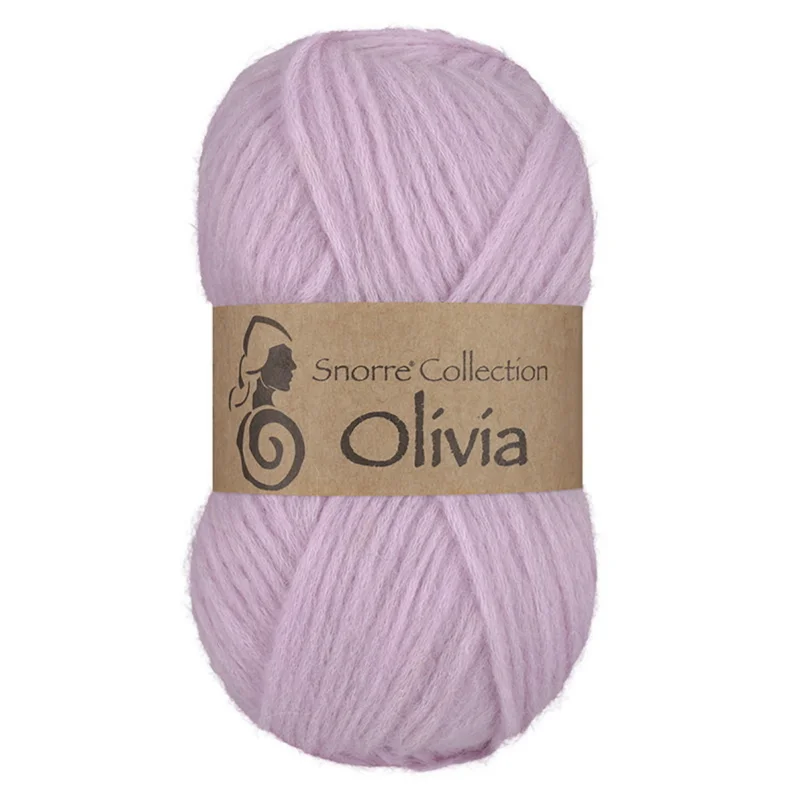 Viking Garn Olivia 50g ljuslila Erbjudande