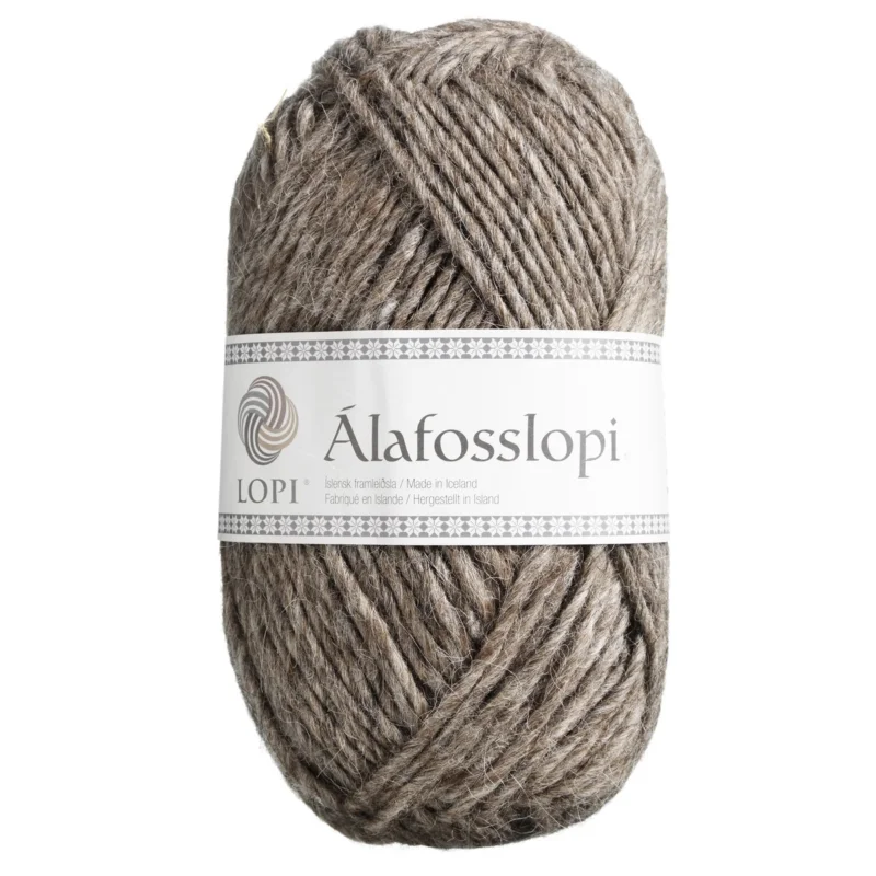 Fynd Garn Istex Alafosslopi 100g beige – 0085 Oatmeal heather