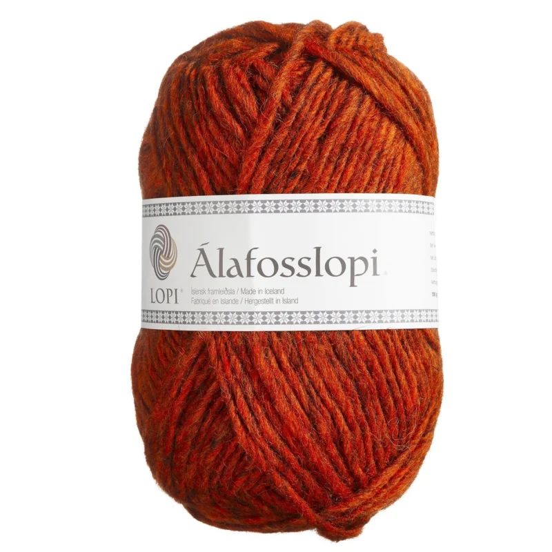 Erbjudande Garn Istex Alafosslopi 100g rost – 1236 Burnt orange
