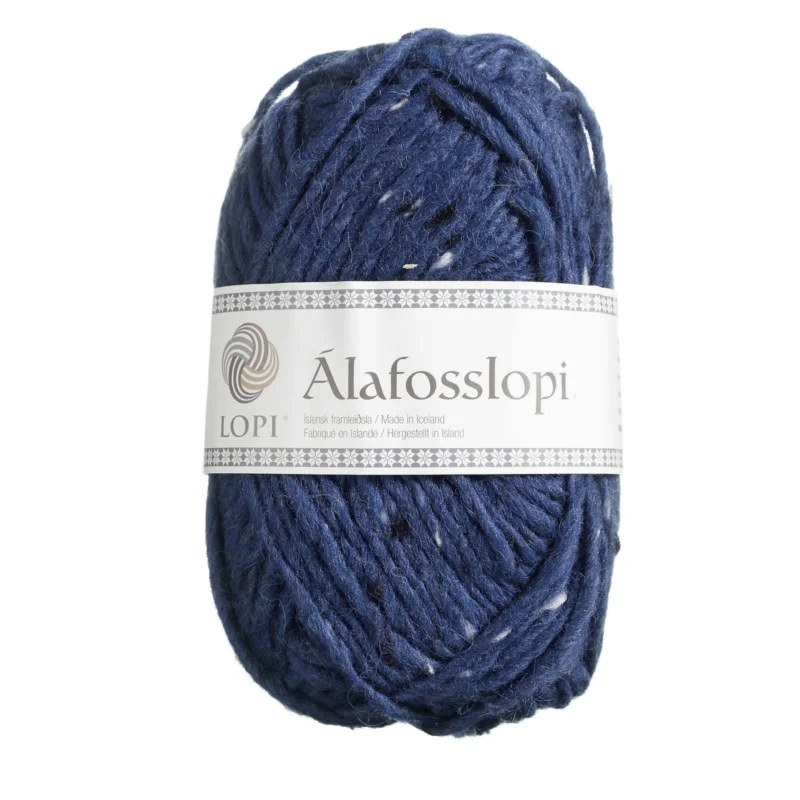 Garn Istex Alafosslopi 100g blå – 1234 Blue tweed Köp online