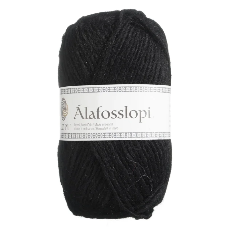 Garn Istex Alafosslopi 100g svart – 0059 Black Premium