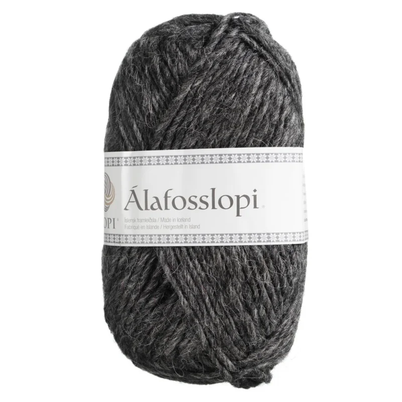 Garn Istex Alafosslopi 100g mörkgrå – 0058 Dark grey hue Outlet
