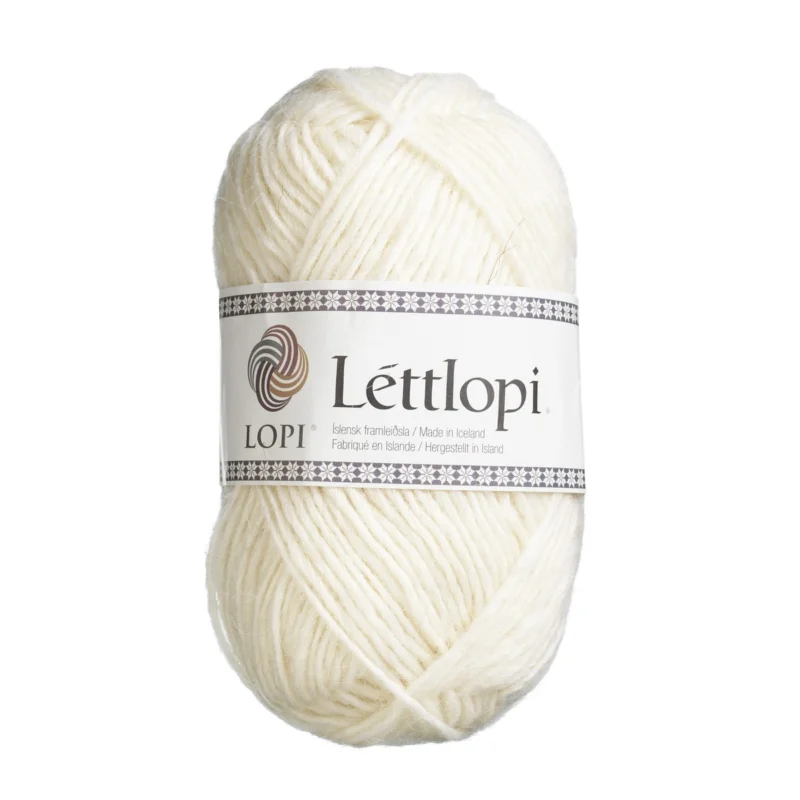 Ullgarn Istex Lettlopi 50g vit – 0051 White Nyhet