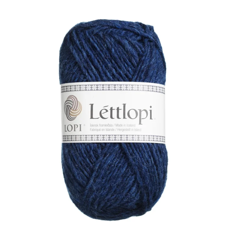 Ullgarn Istex Lettlopi 50g blå – 1403 Lapis blue heather Fynd