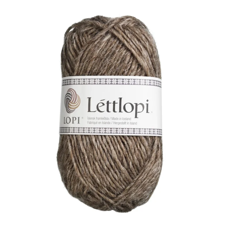 Ullgarn Istex Lettlopi 50g beige – 0085 Oatmeal heather Endast idag