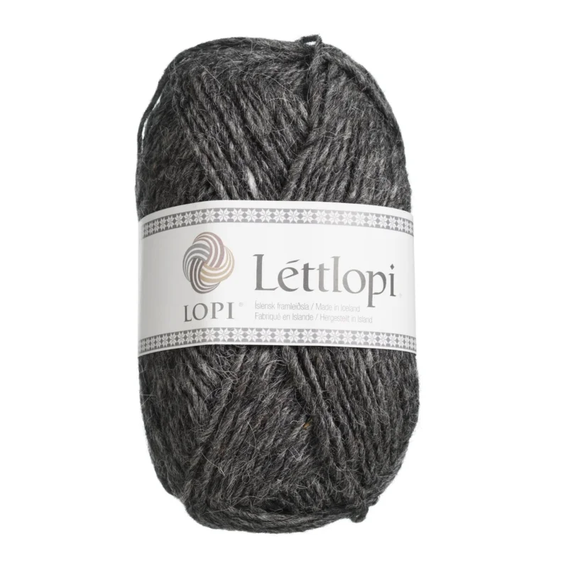 Köp nu Ullgarn Istex Lettlopi 50g antracit – 0058 Dark grey heather